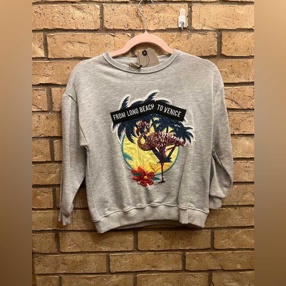 Zara Kids Patch Sweatshirt